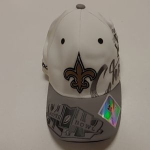 NWOT Saints Superbowl XLIV Trophy Collection Hat